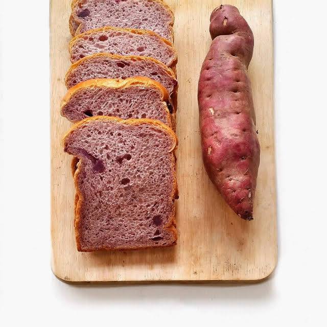 Purple Kumara Bread