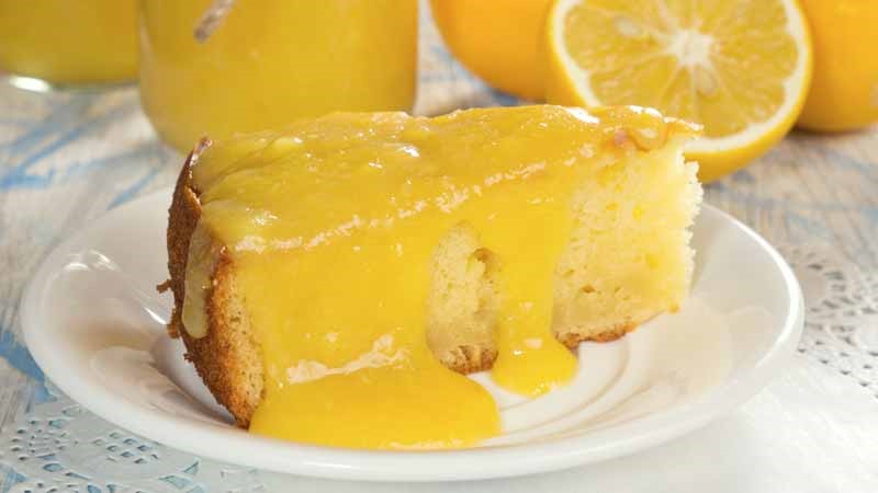 Lemon Microwave Cake!
