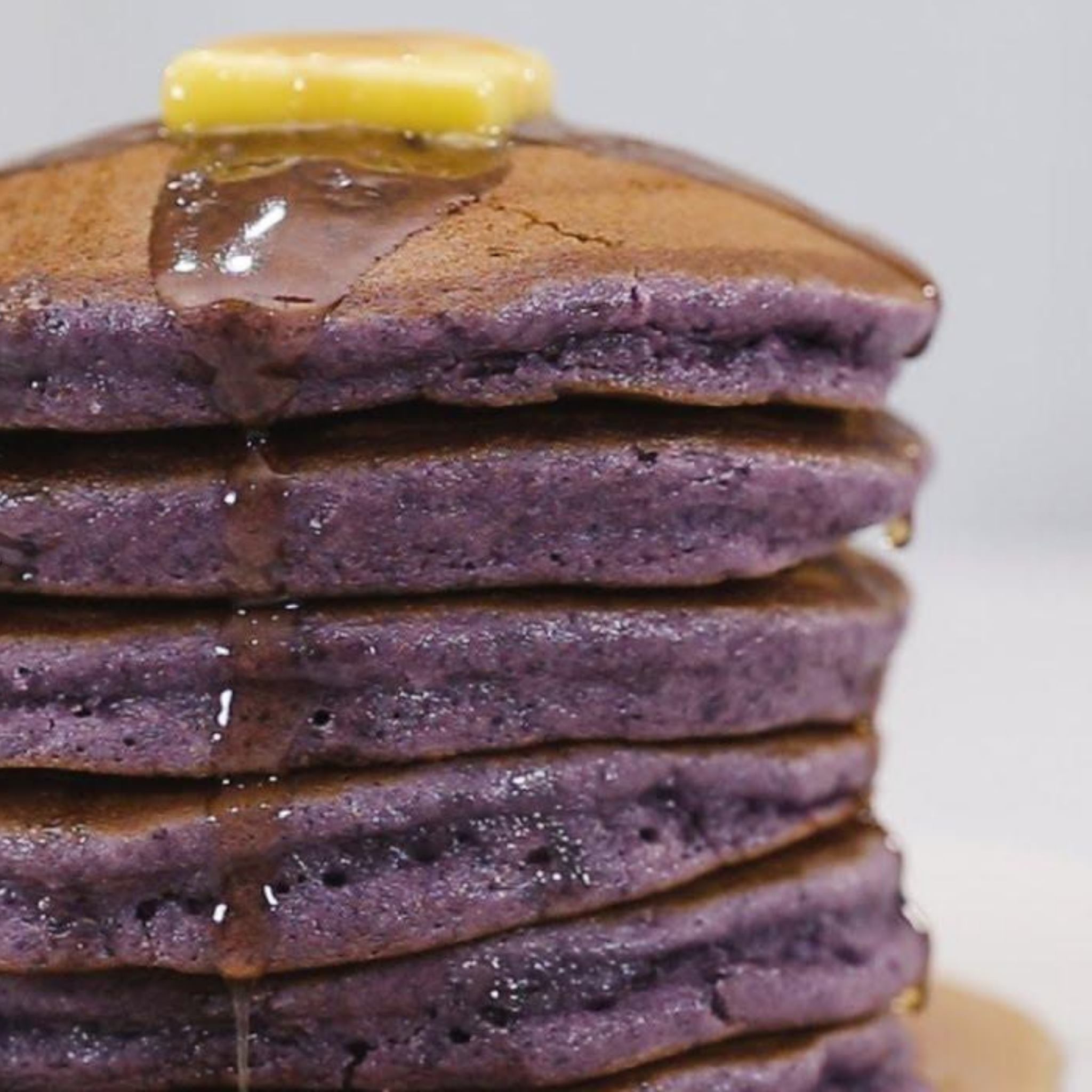 Purple Kumara Pancakes taupo Misfit Garden