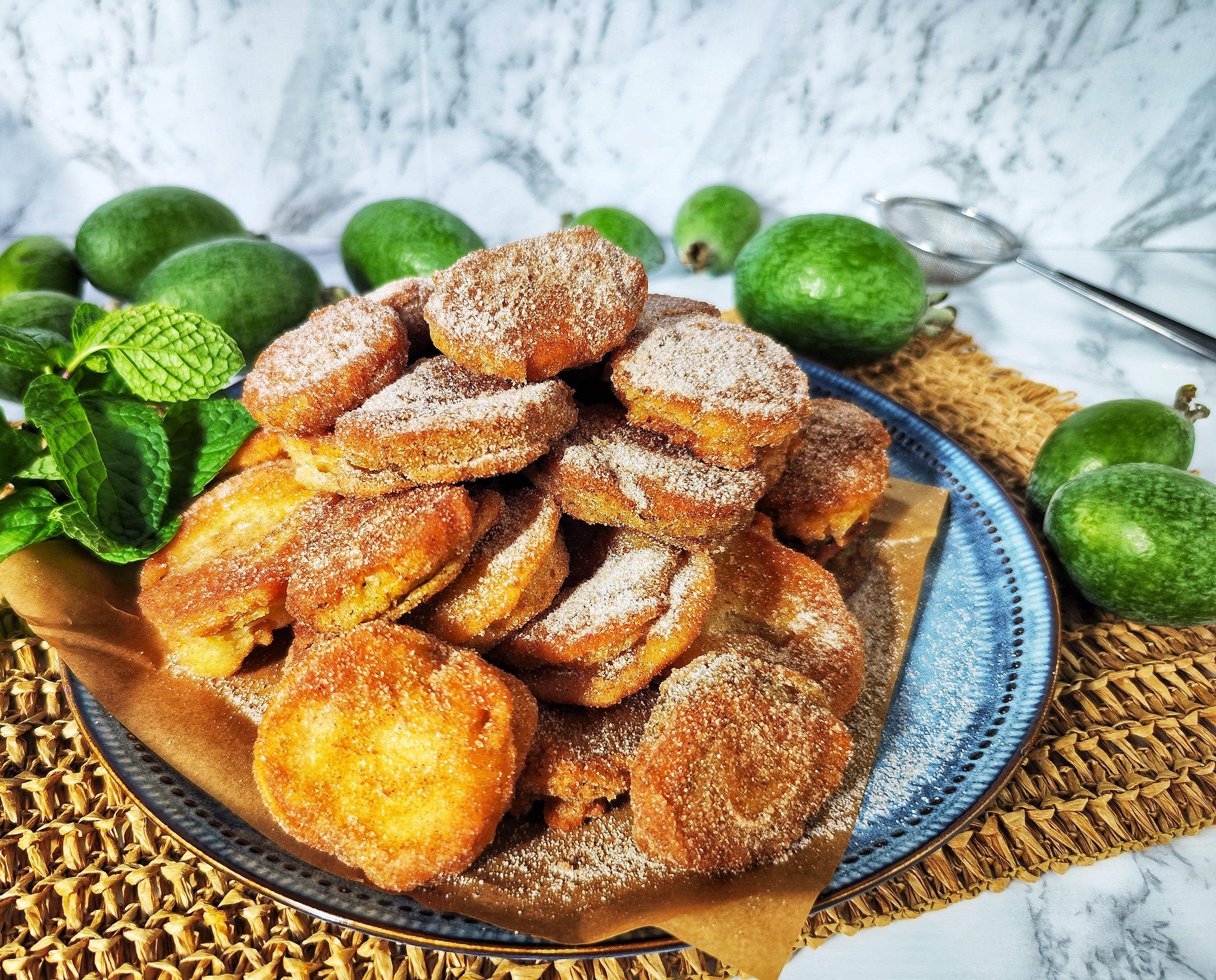 Feijoa Fritters