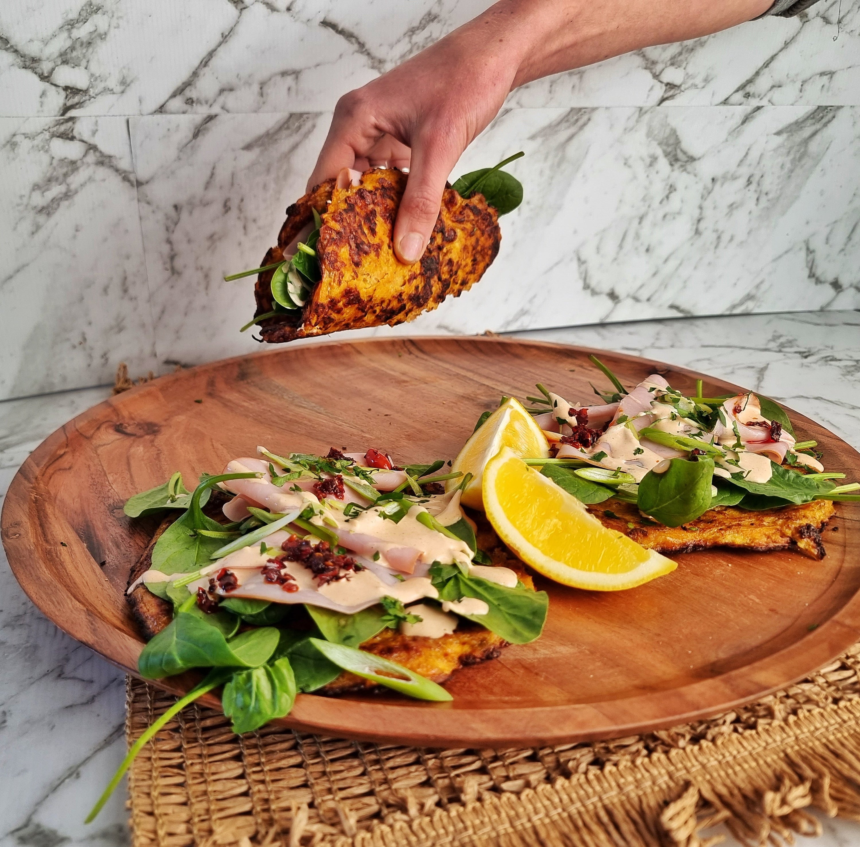 Yummy Carrot Tortillas