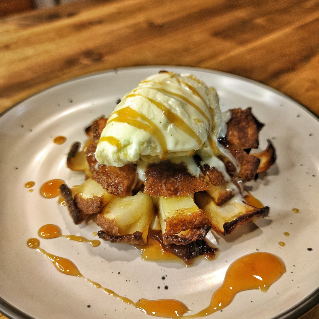 Blooming Baked Apples