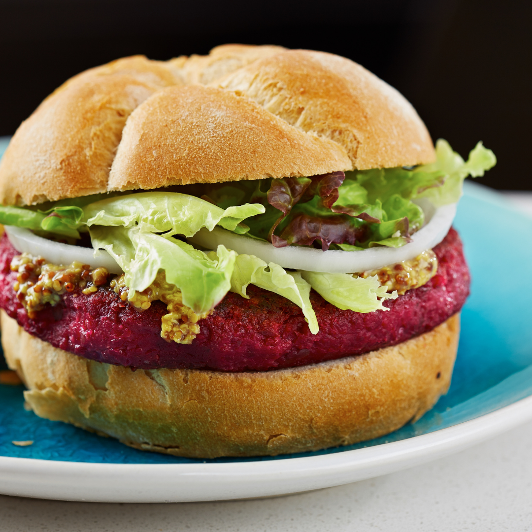 misfit garden beetroot burger recipe vegetarian