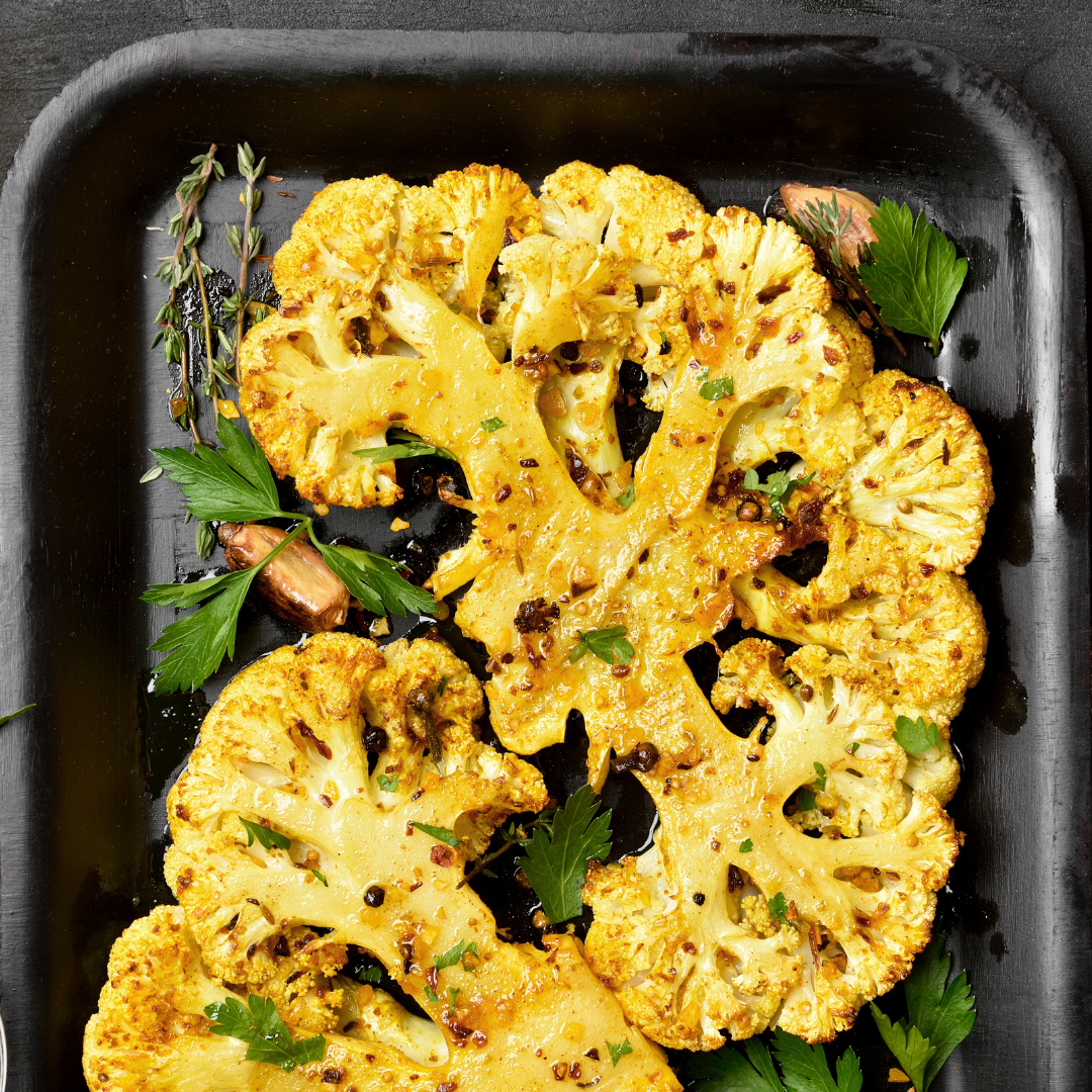 Spiced Cauliflower Steaks