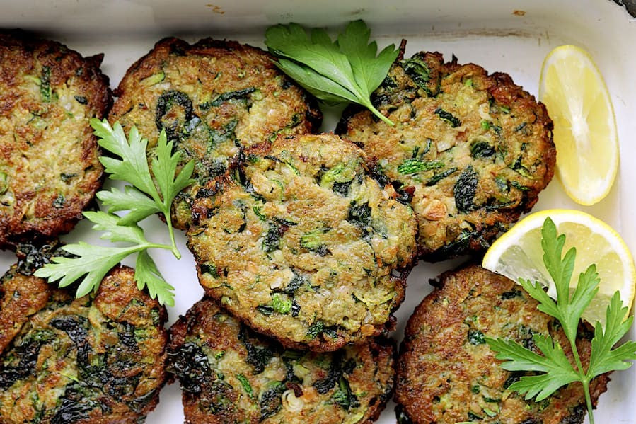 Swiss Chard fritter misfit garden recipe