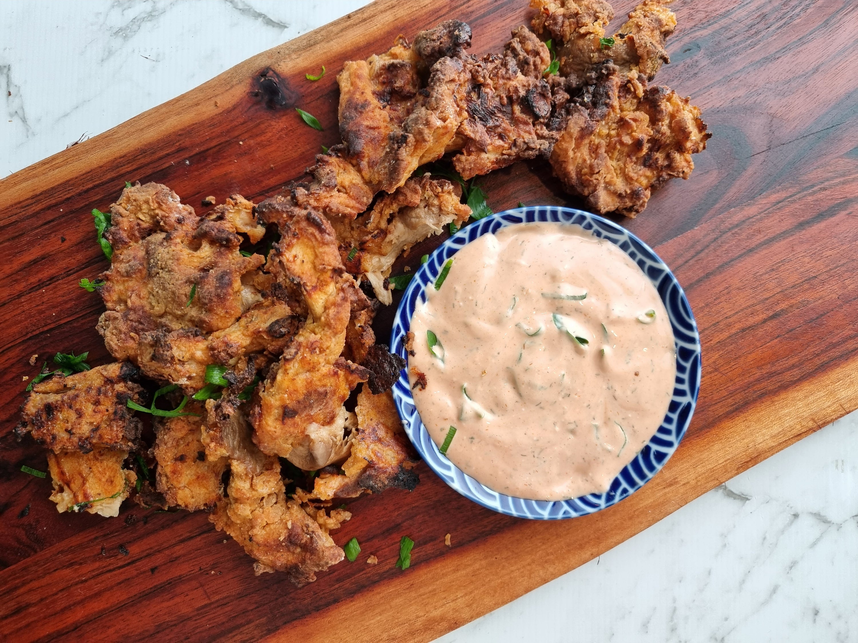 VEGAN KFC RECIPE OYSTER MUSHROOM MISFIT CRISPY