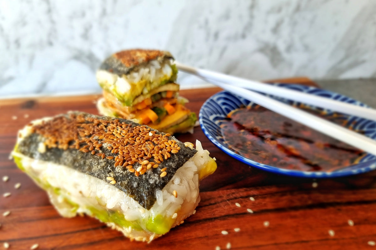 Love Food Hate Waste: Crispy Leftover Rice Rolls – Misfit Garden
