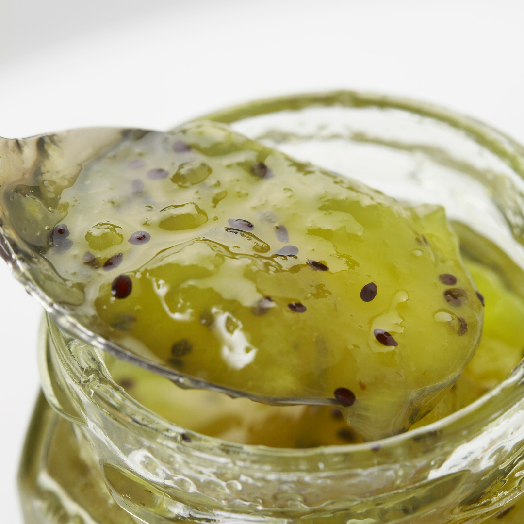 green kiwi jam recipe thermometer pectin NZ