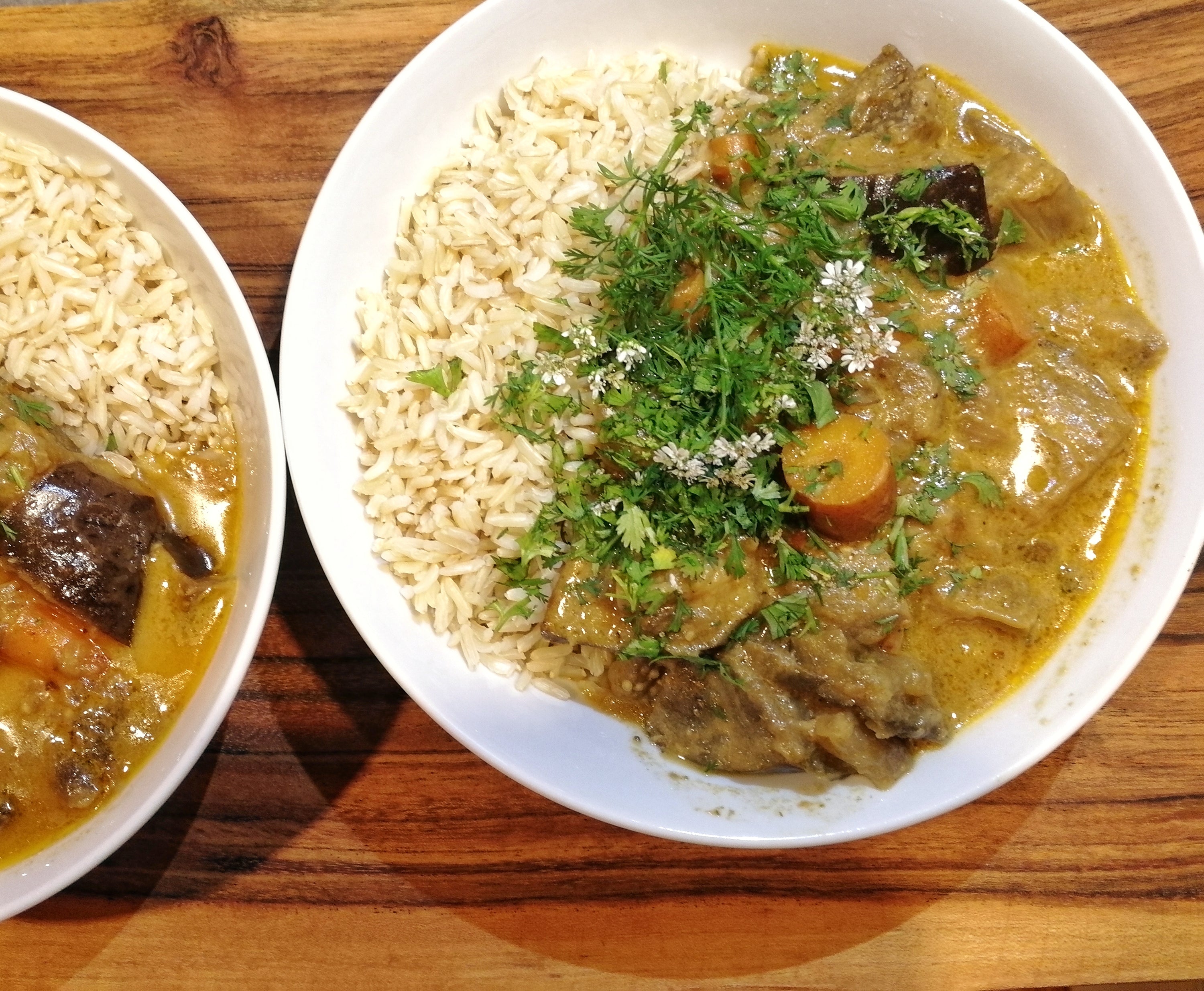 Vegan Eggplant Curry