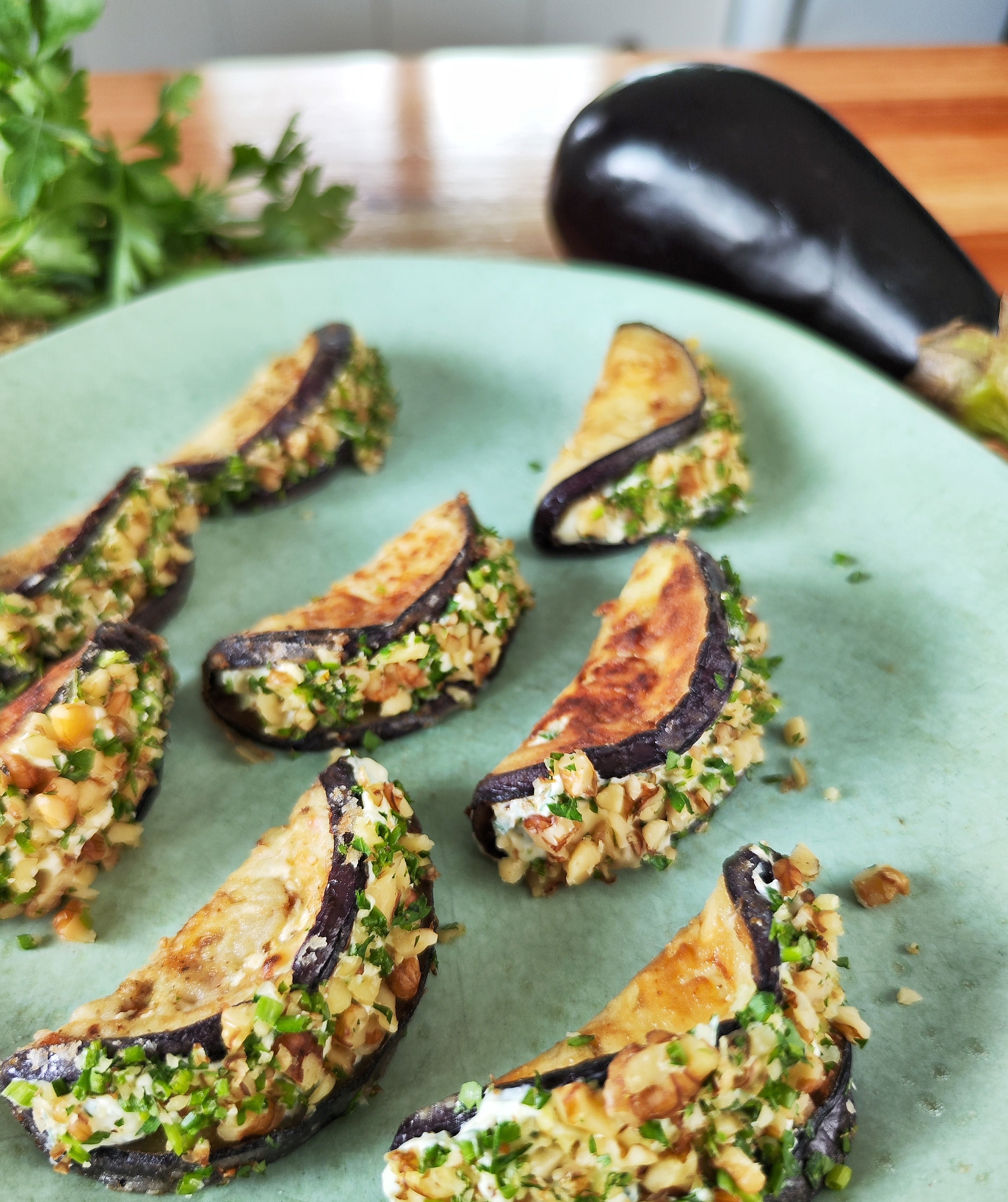 Crispy Eggplant Snack Bites