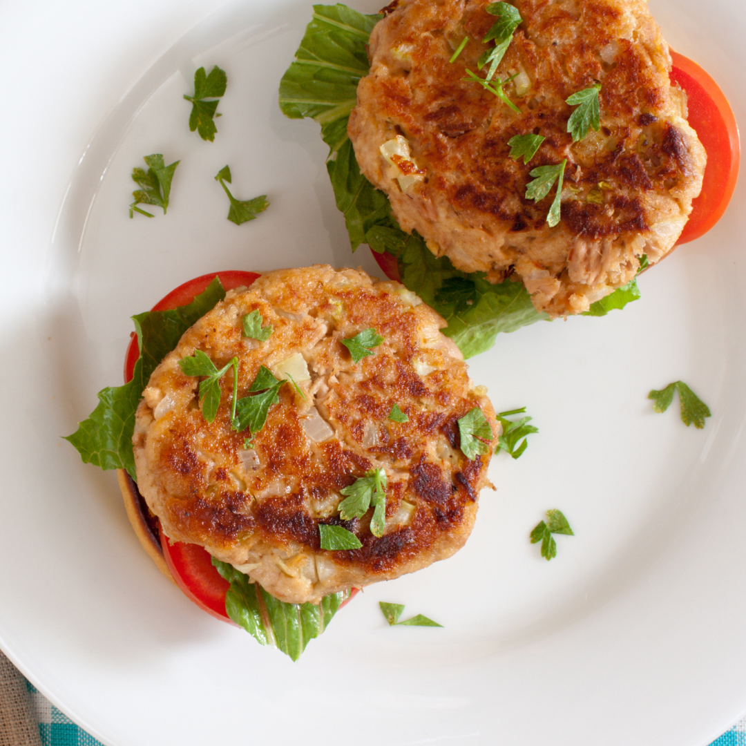 Tuna Sweetcorn Burgers
