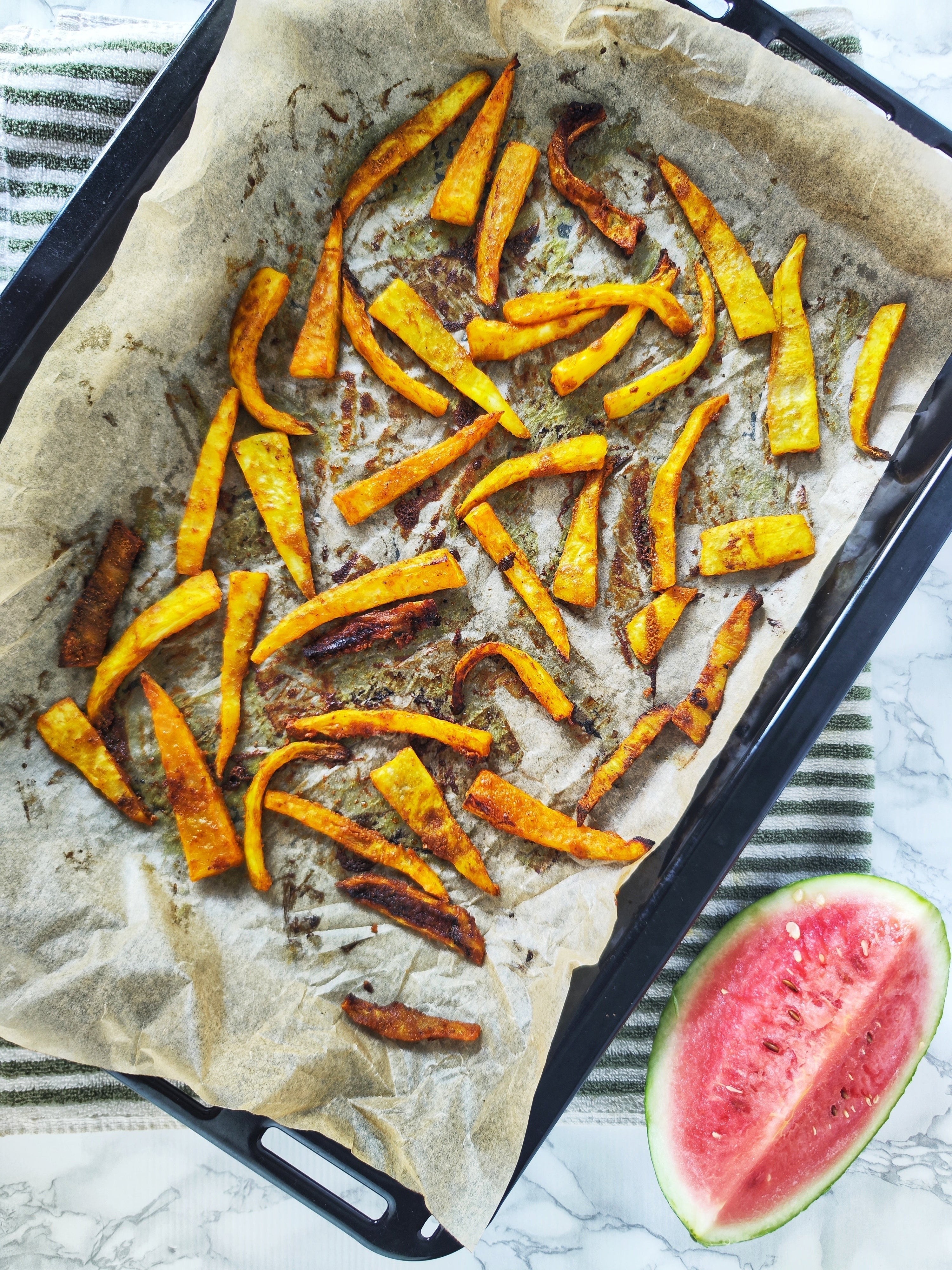 Watermelon Rind Fries