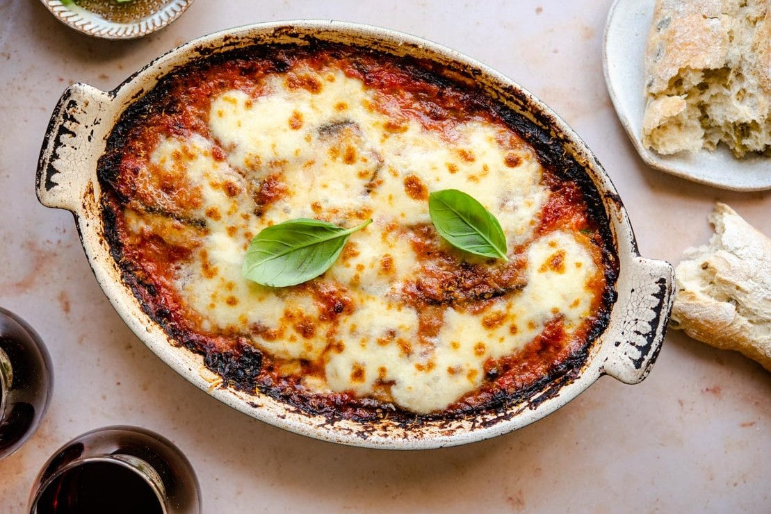 Aubergine Parmigana