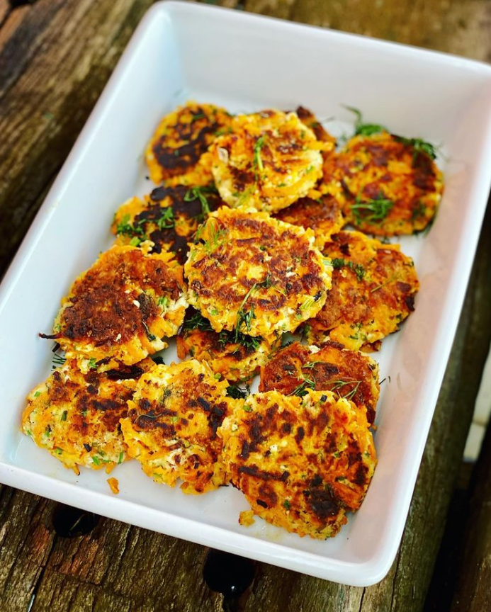misfit garden carrot fritters simple recipe
