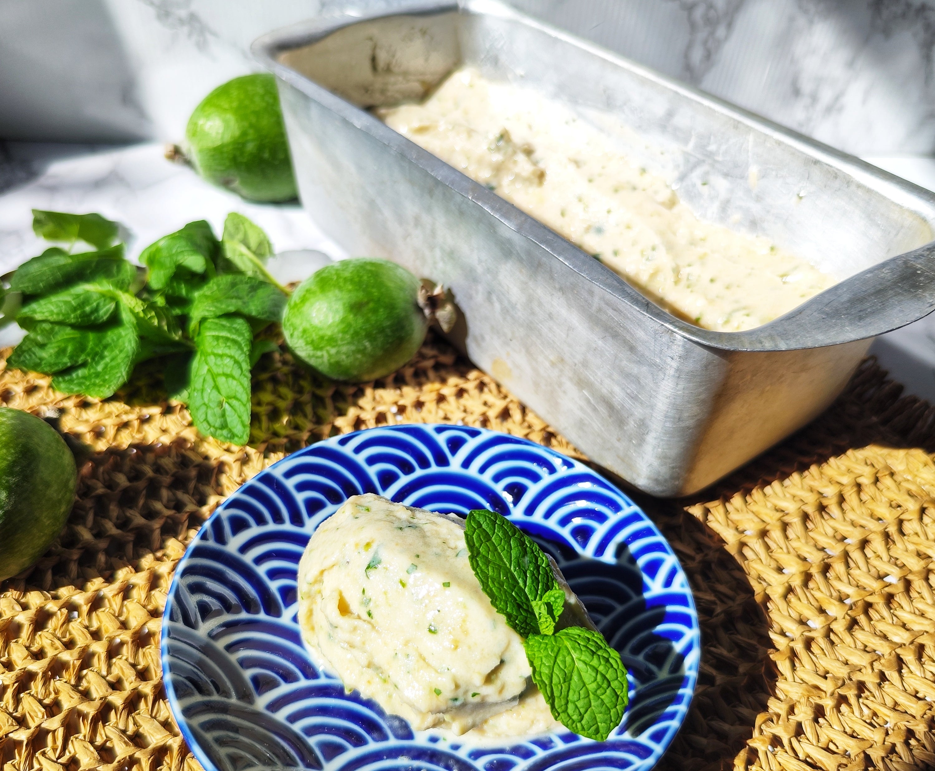 feijoa skin & banana ice cream recipe
