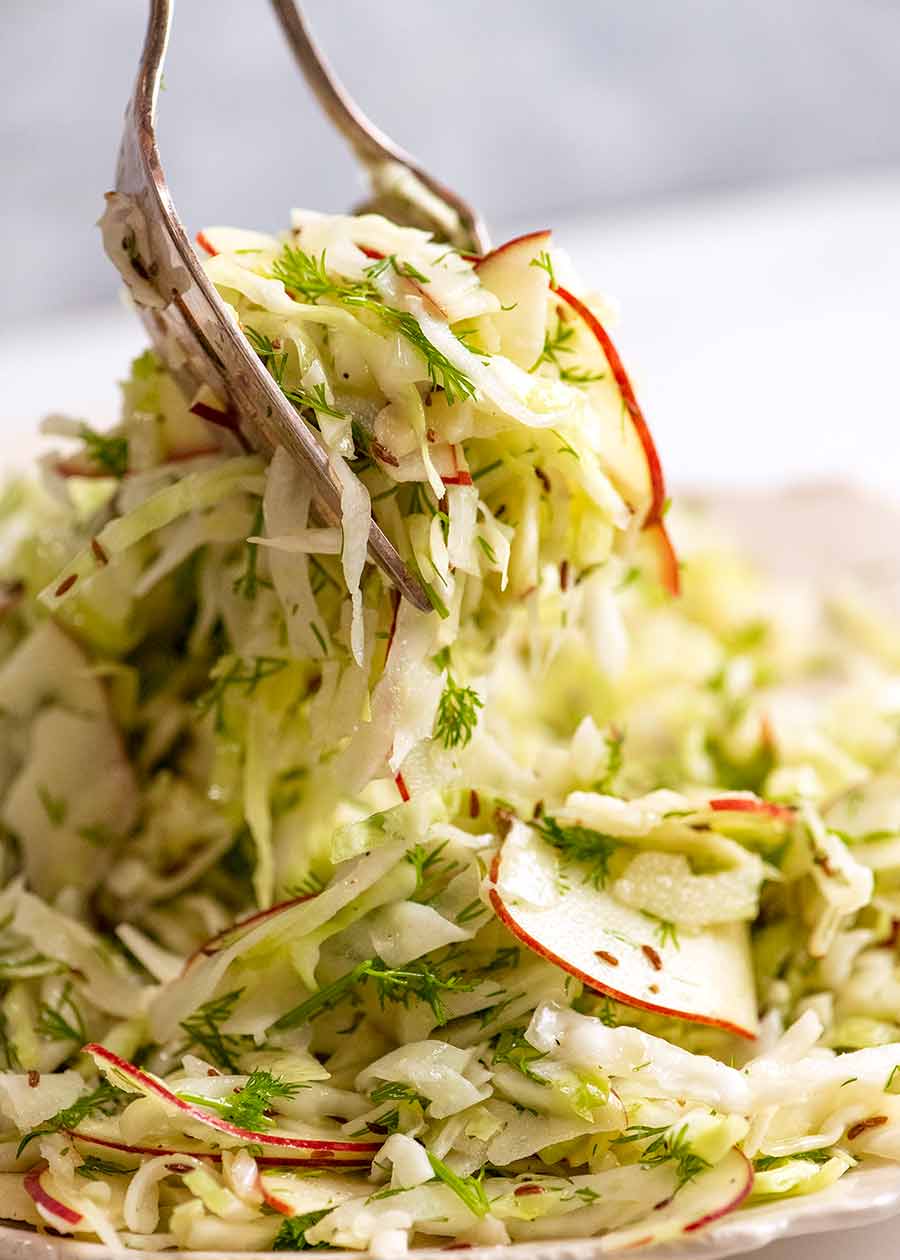 Easy &  Zingy: Fennel, Apple & Chilli Salad