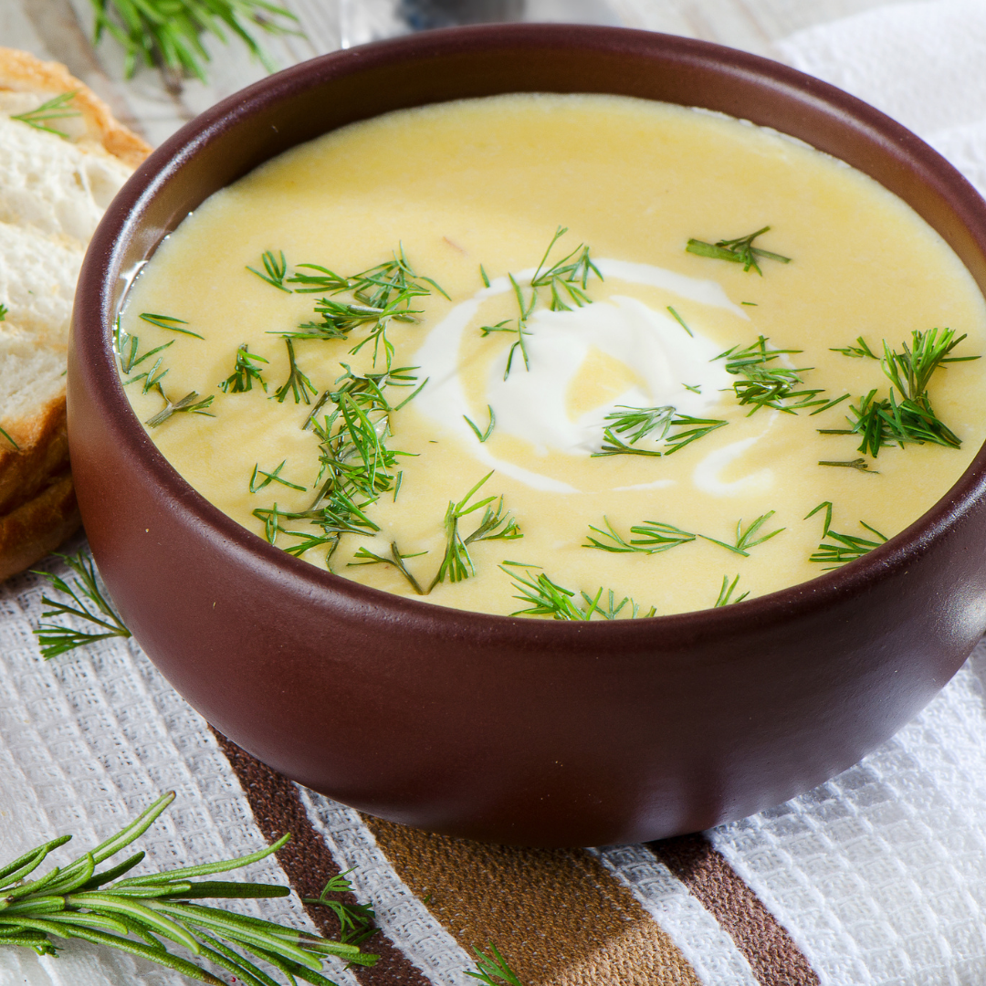 Jerusalem Artichoke & Leek Soup