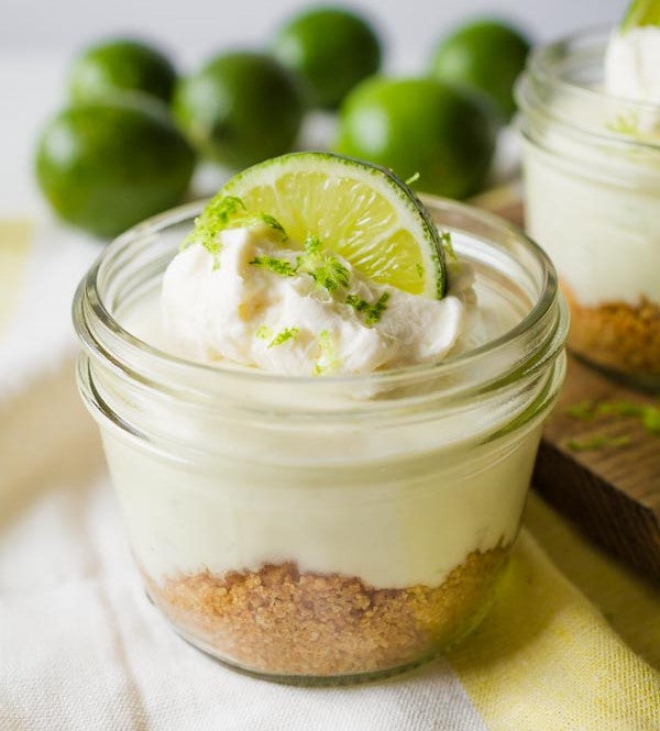 Fat Free, Easy Lime Mousse (no cream needed!)