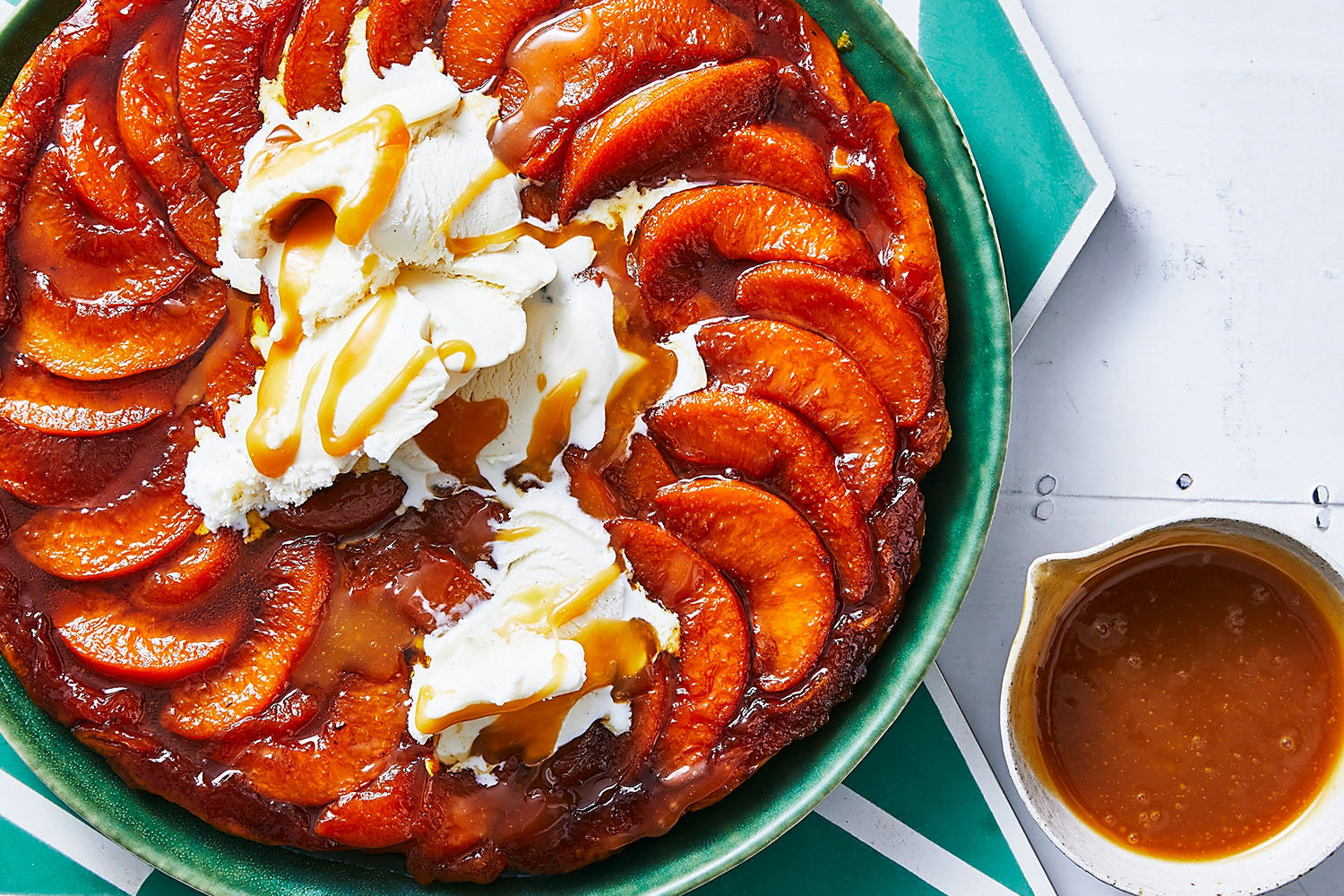 Nectarine Tarte Tatin Misfit Garden