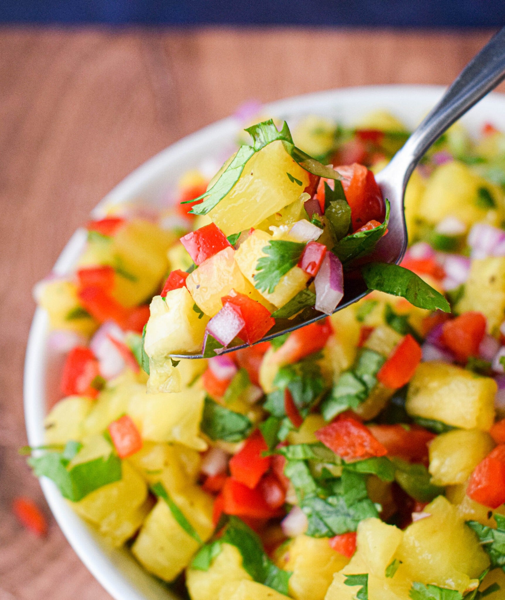 Pineapple & Capsicum Salsa
