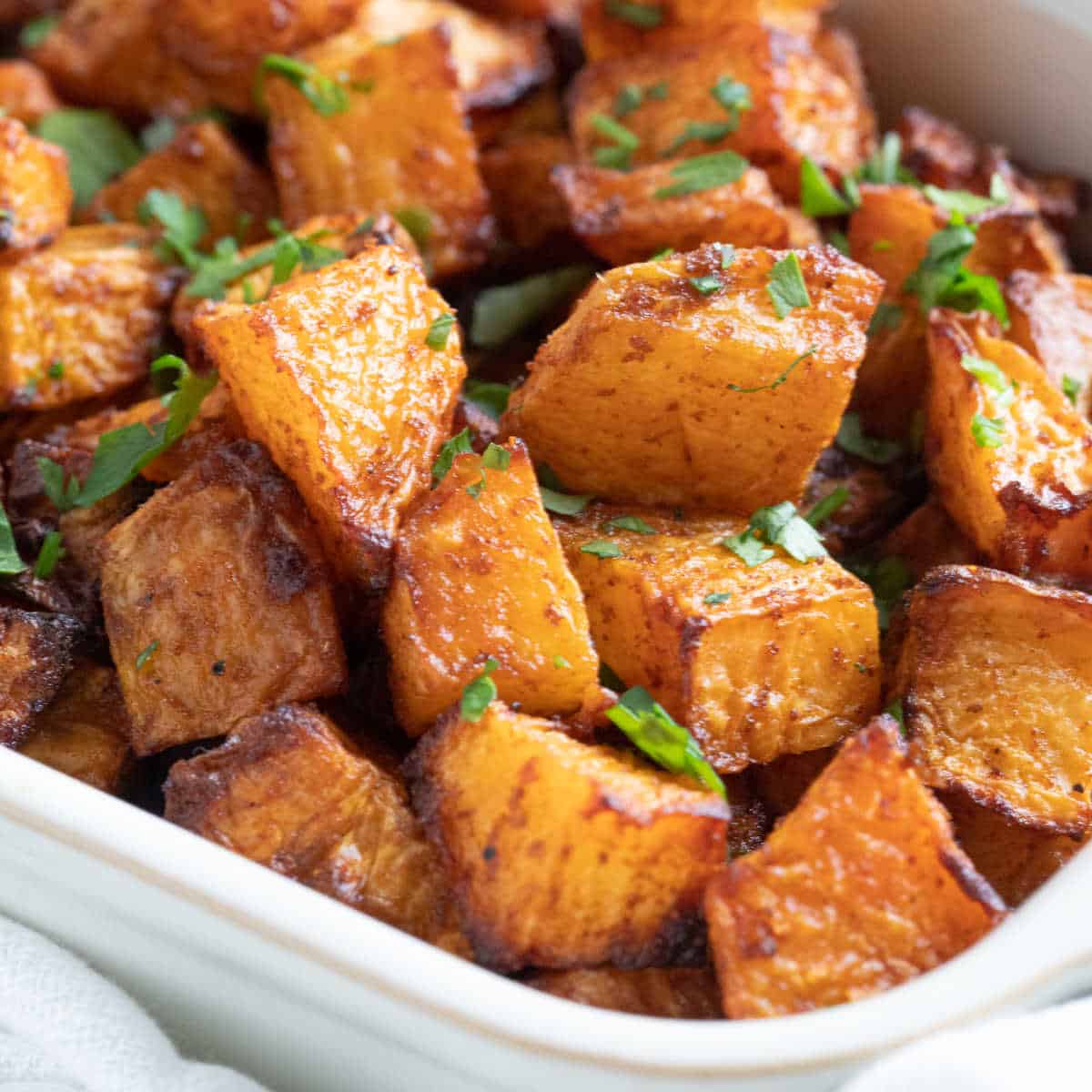 Spiced Roasted Swede