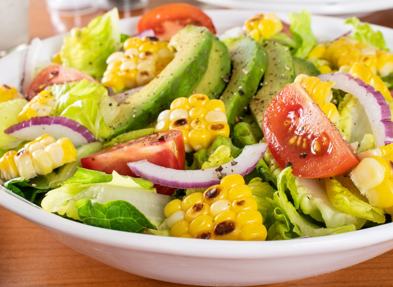 Sweetcorn Salad with Honey Mustard Dressing