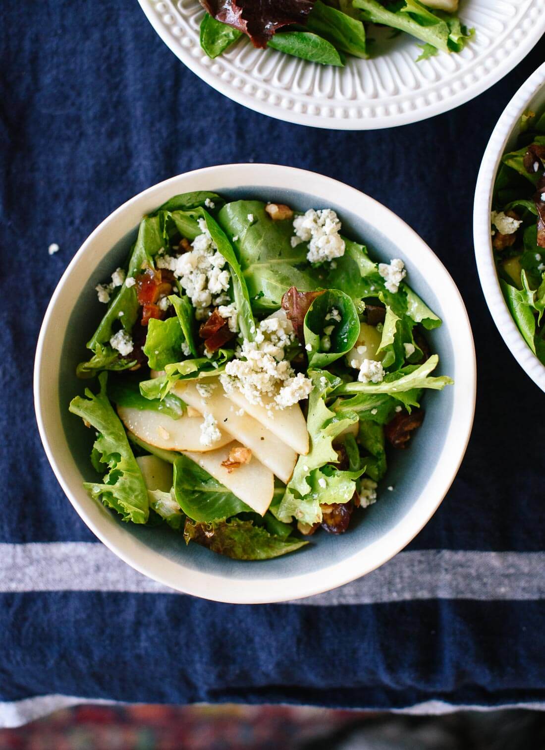 Yacon, Blue Cheese & Walnut Salad