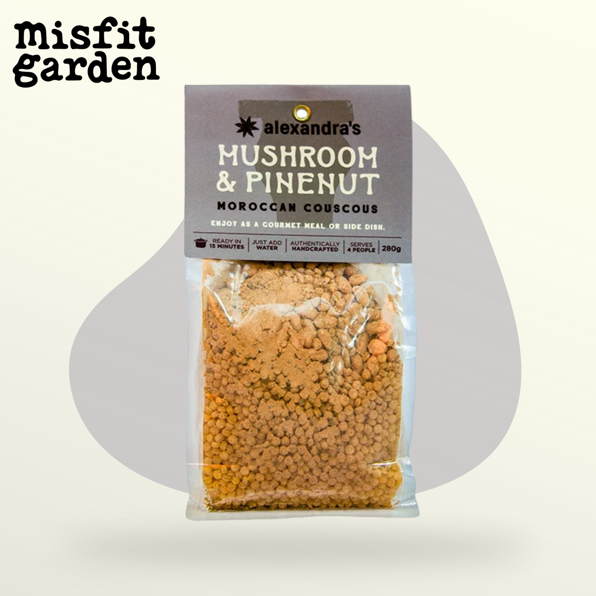 Add Mushroom & Pinenut Couscous